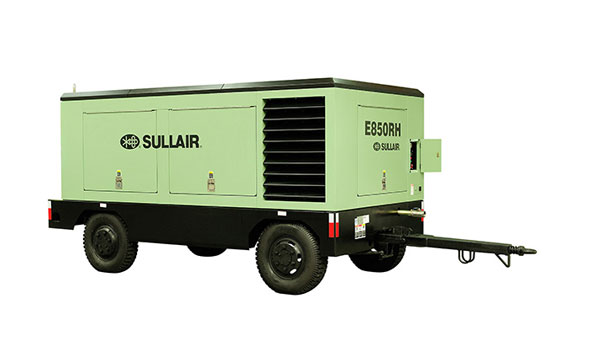 E850RH/E1000RH高壓系列電機驅動移動式螺桿空壓機