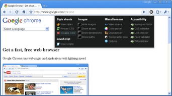 用于網(wǎng)頁(yè)設(shè)計(jì)開(kāi)發(fā)的google chrome擴(kuò)展